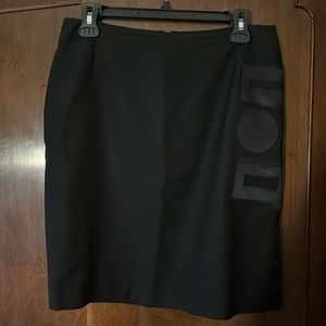 Versace Couture Black Mini Skirt